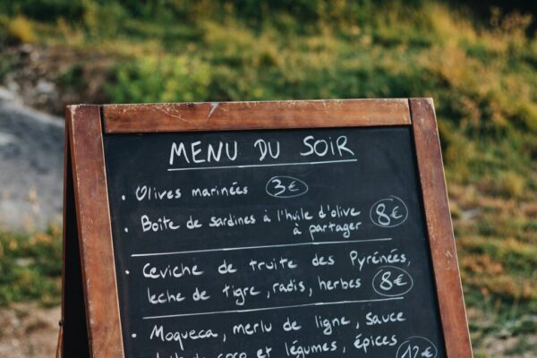 restaurant menu prices — Restaurants