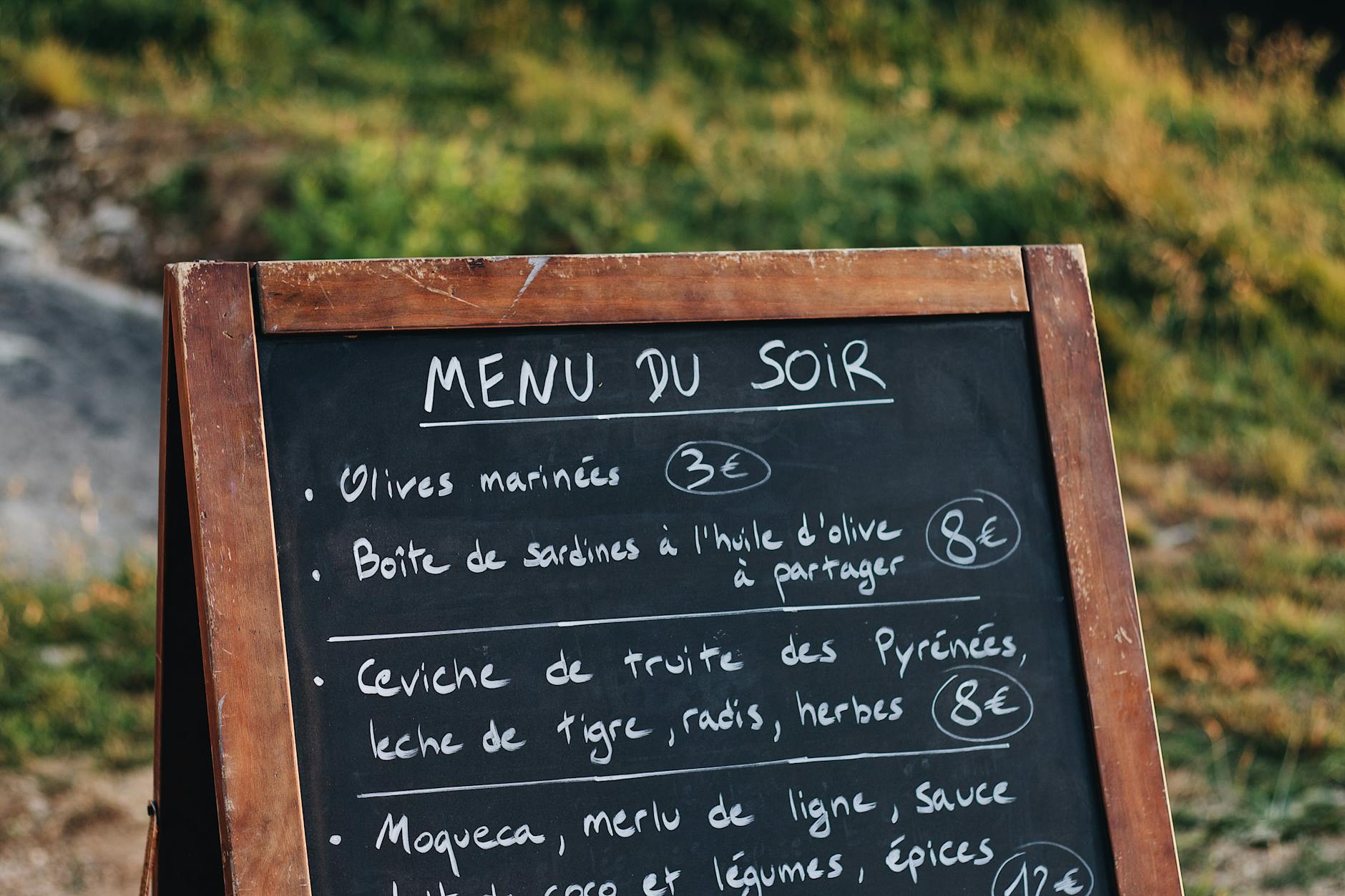 restaurant menu prices New Zealand